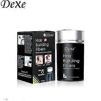 Dark Brown Colored Hair Building Fibers - Instantly Thicken Thinning Hair for Men and Women