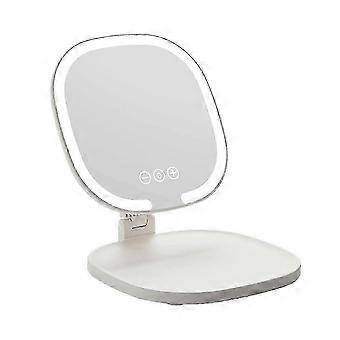 LED Makeup Mirror with Light, 1X/3X Magnification, Portable Foldable Travel Cosmetic Vanity Mirror, Ideal Gift compatible with Women