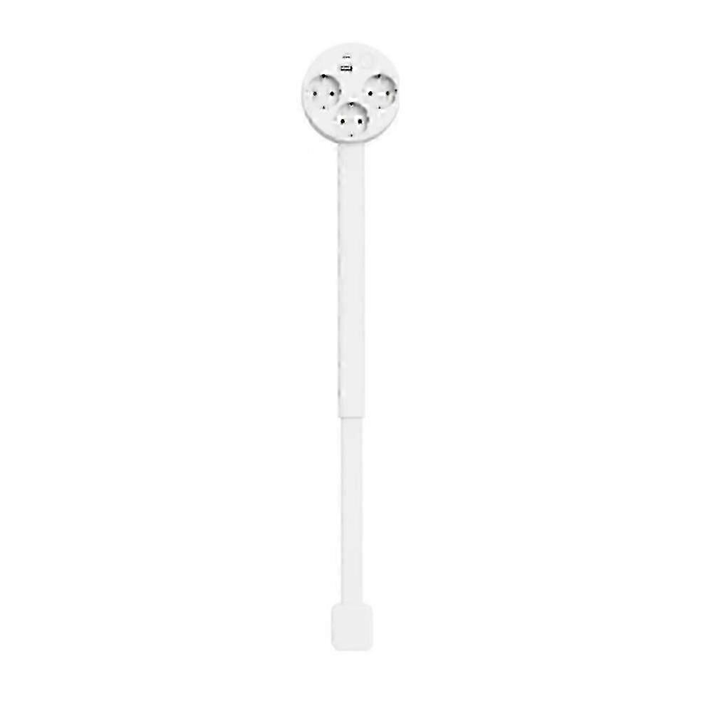Electrical Wall Plug Rotates Electrical Outlet Extender Adjustable Length Power Outlets Extender Power Socket EU Plug XKS
