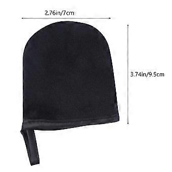 Reusable Black Self Tanning Mitt Gloves for Body Tanning 2Pcs Set
