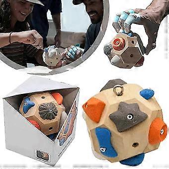 2026 League Handcrafted Boulder Block - Finger Strength Training Ball for Rock Climbing, Grip Trainer for Climbers & Outdoor Enthusiasts, Perfect Gift