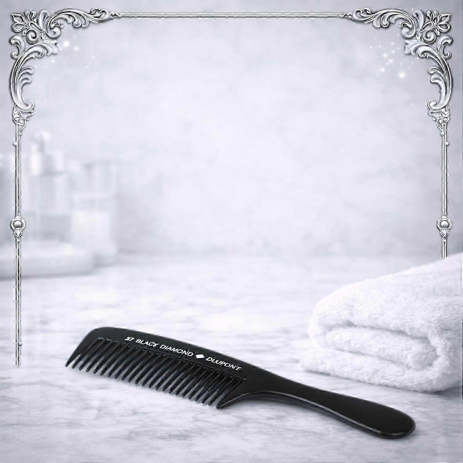 DB37 Black Diamond Shampoo Rake Comb