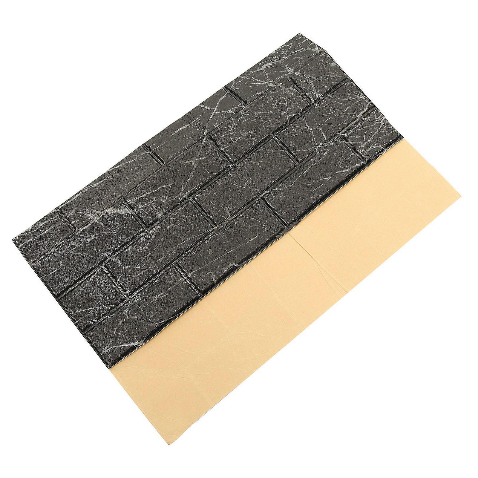 3D Brick Wallpaper Waterproof Wall Decal for Decor 3D Brick Pattern