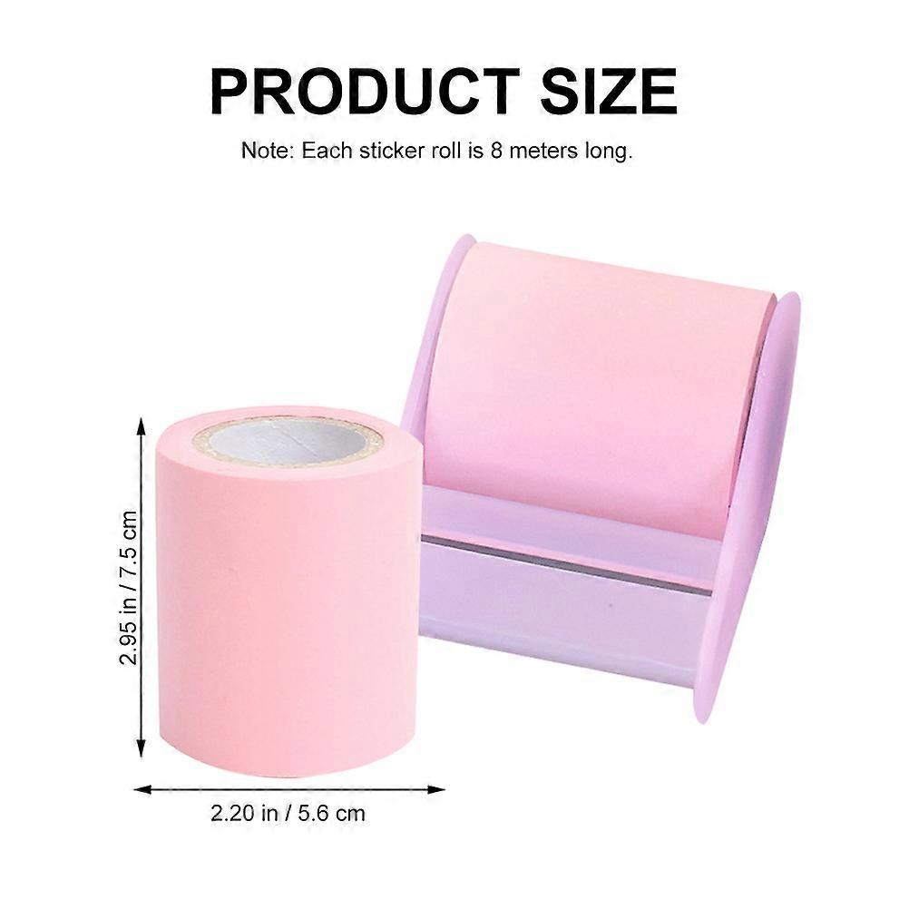 Office Accessory Multi-Function Memo Notes for 1Set of Portable Note Rolls