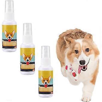 Spray voor honden, 30 ml, voor zindelijkheidstraining binnen en buiten, met essentiële plantaardige oliën (3 stuks).