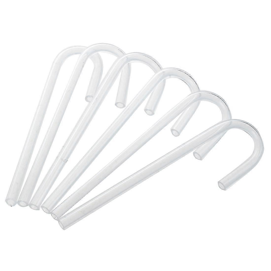 6pcs Acrylic Pipe U Shape Tube Bend For Aquarium Co2 System/diffuser