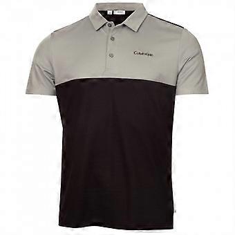 Calvin Klein Mens Embroidered Collared Polo Shirt