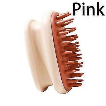 25-26 Silicone Shampoo Head Scalp Massage Brush Body Washing Comb Bath Shower