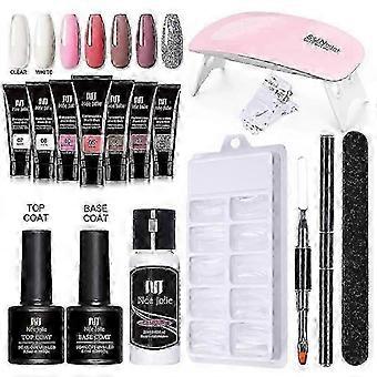 Polygel UV-lampenset, complete set