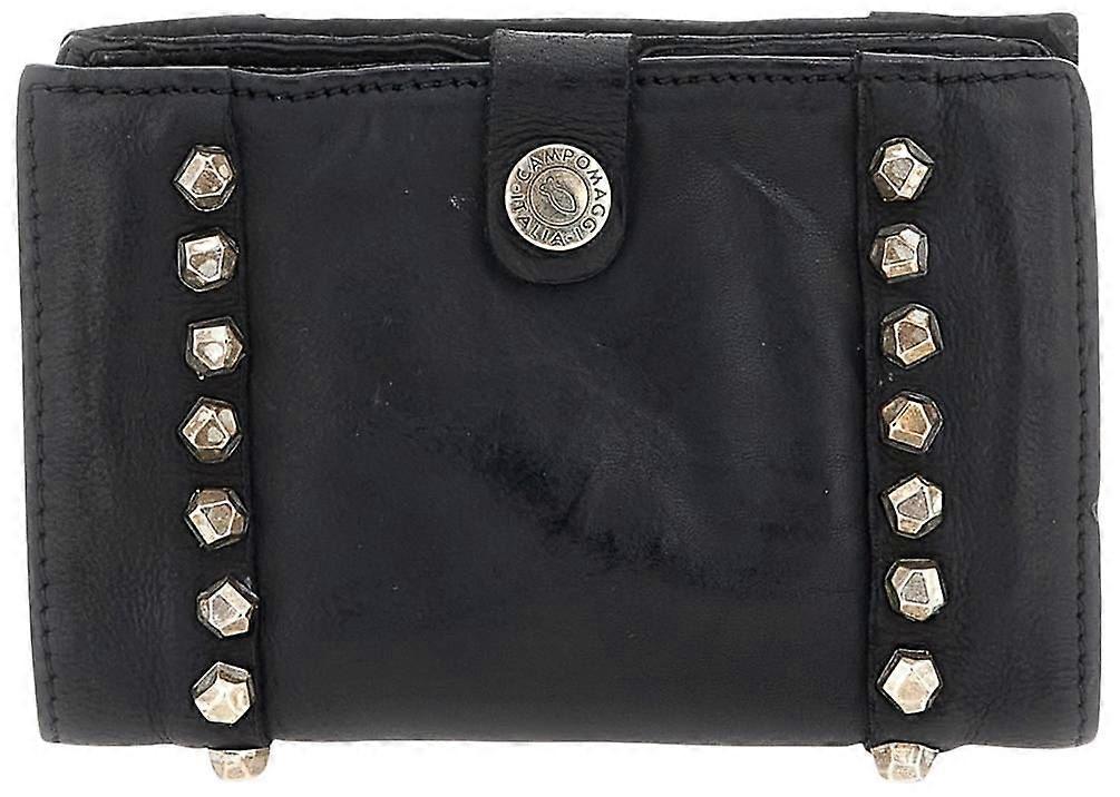 Campomaggi Betulla Stud Purse - Black