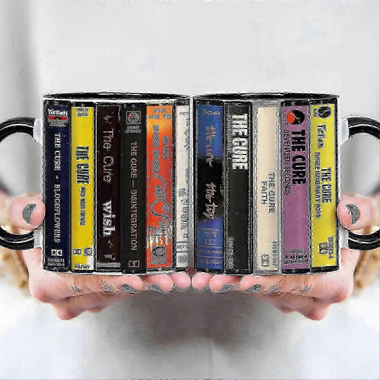 Ceramic Cassette Mug Gothic Style