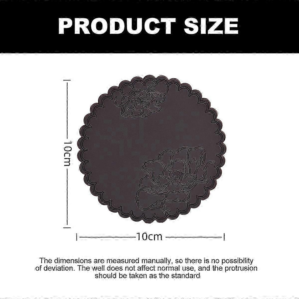Flower-Shaped Silicone Table Mats
