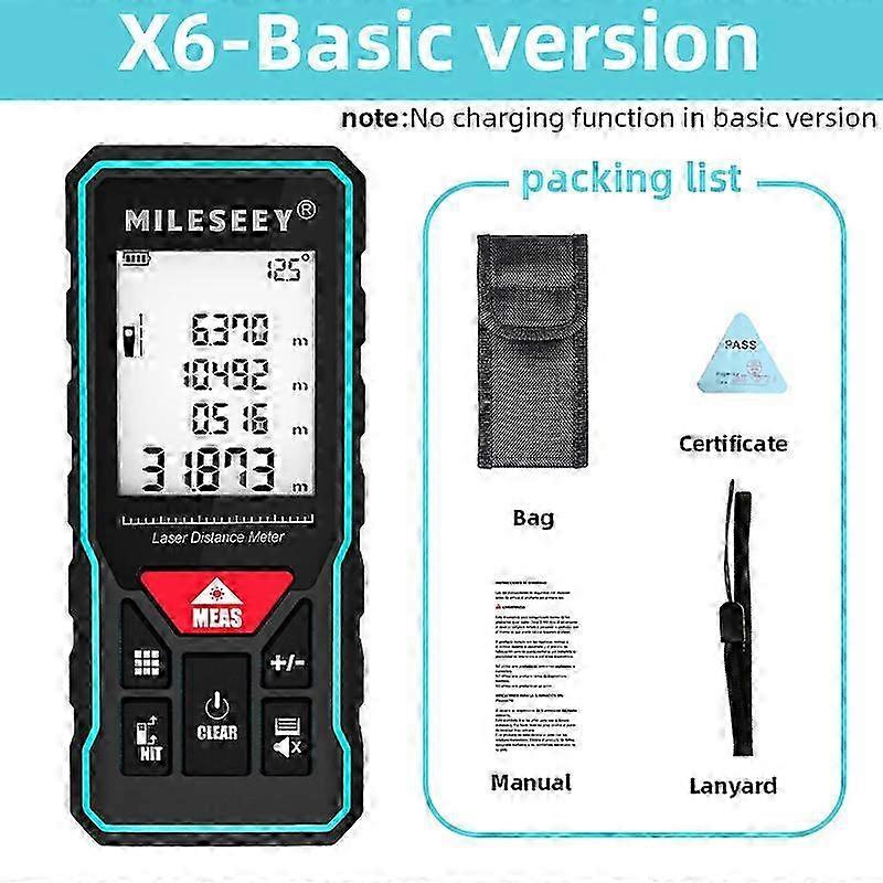 100m Battery-Powered Laser Distance Meter