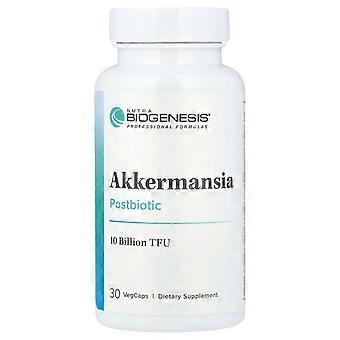 Nutra BioGenesis, Akkermansia Postbiotic, 100 mg (10 Billion TFU), 30 Vegetarian Capsules
