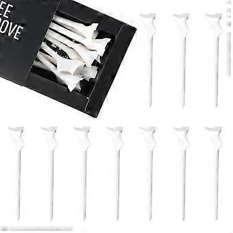 10 stuks Performance Golf Tees - Onbreekbare Golfaccessoires met 10° Helling