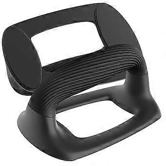 Calisthenics Equipment push-upgrepen met antislip onderkant, zwart, voor intensieve training