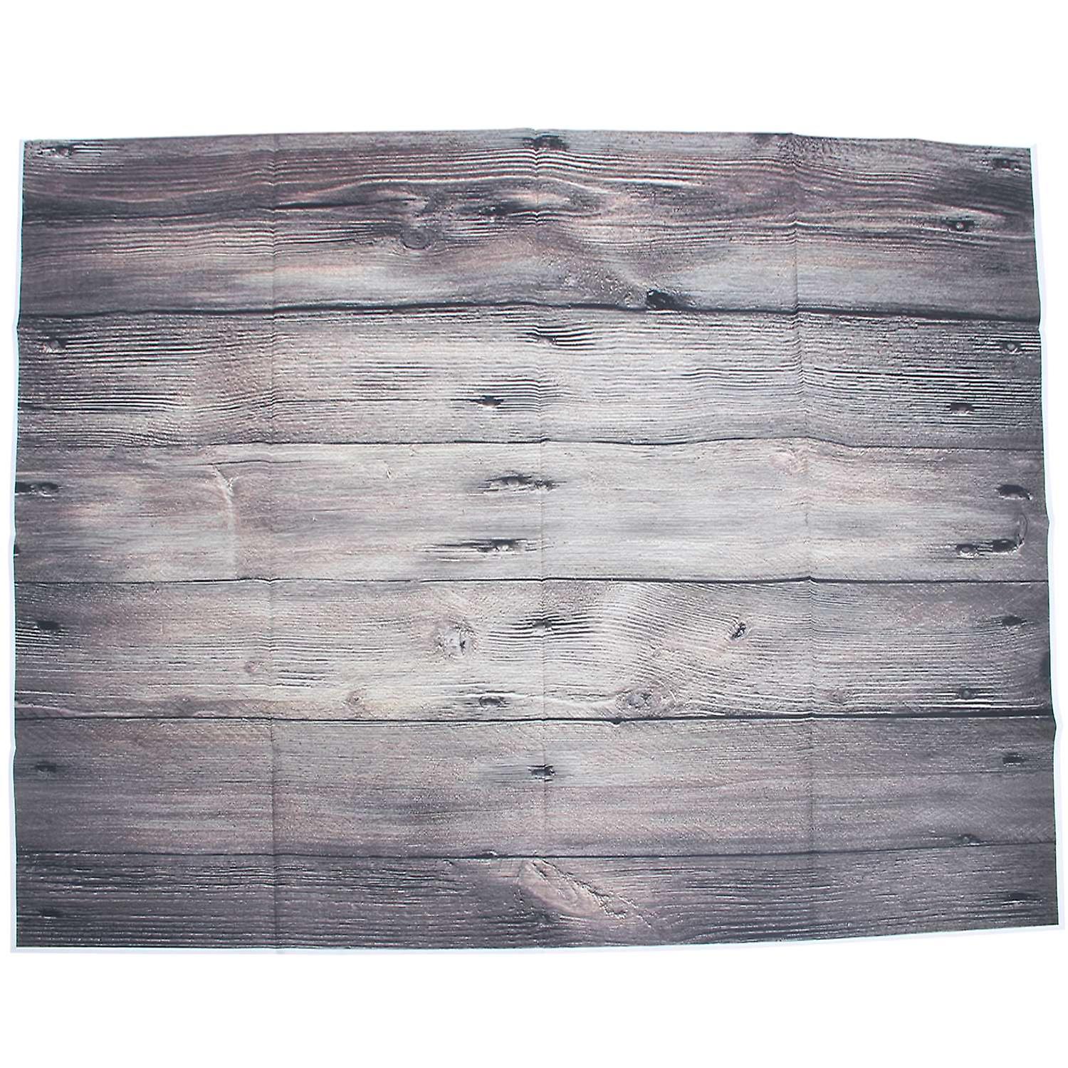 3x5FT Vinyl Wood Wall Floor Backdrop Photography Background Photo Studio Props