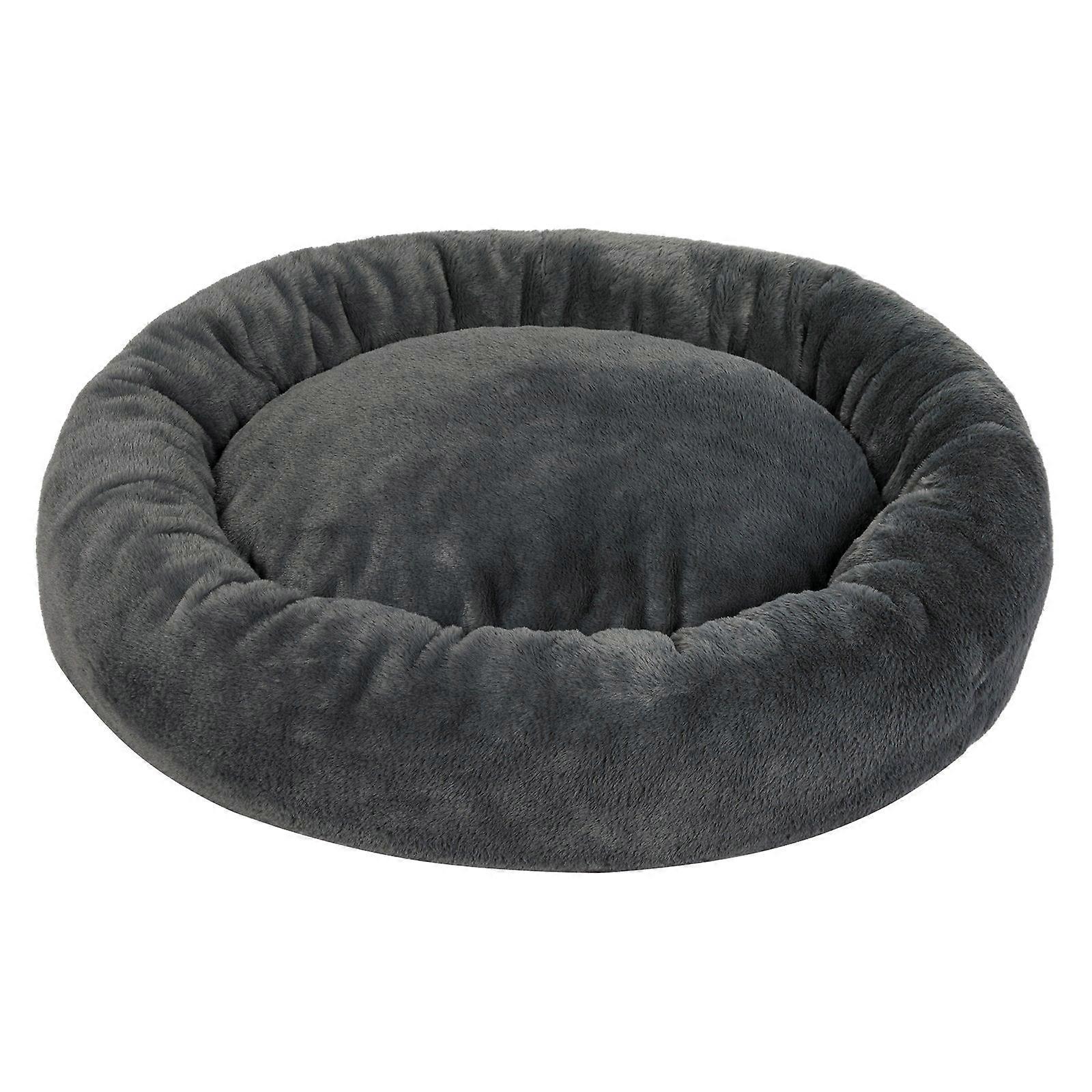 Washable Plush Donut Bed Calming