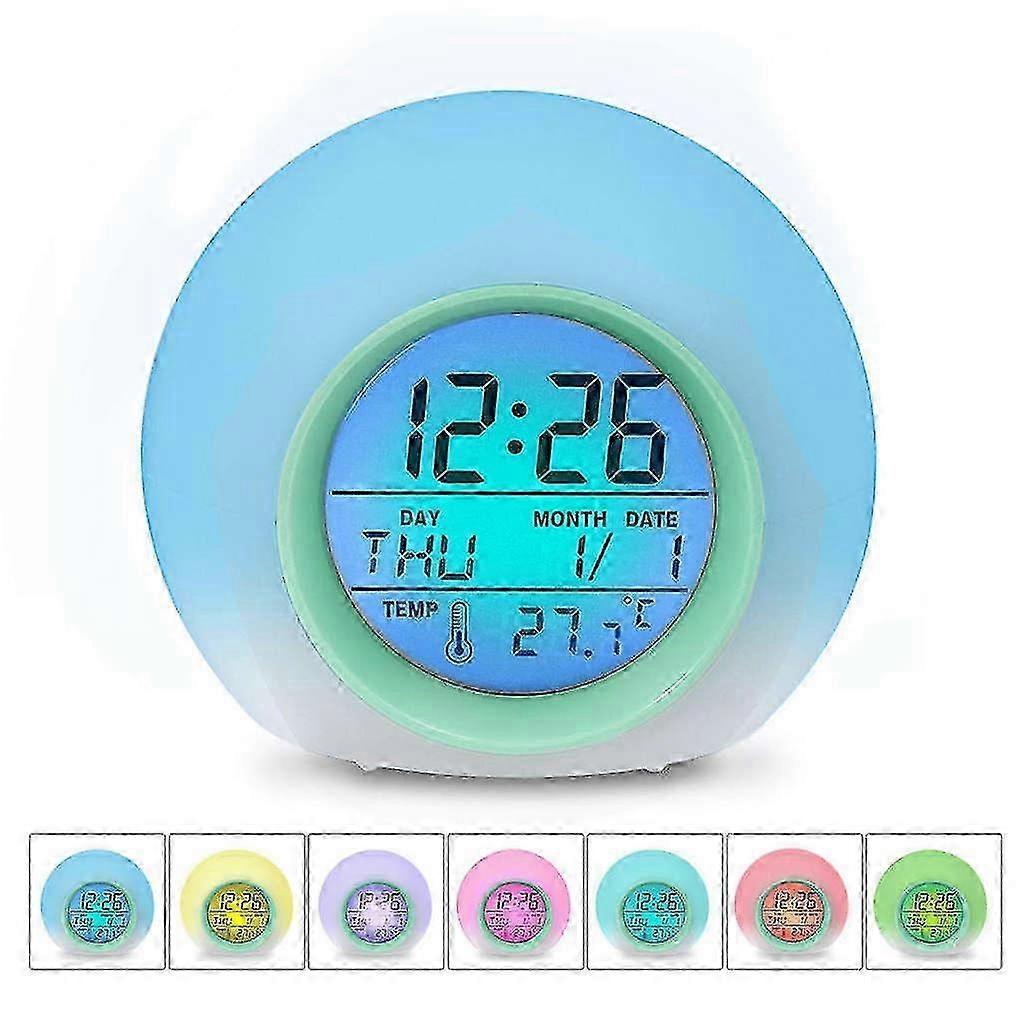 Digital Wake-Up Light With 7 Colors