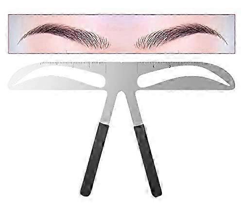 Eyebrow Stencil Practical Makeup Eyebrow Ruler Durable Shaping Accessory