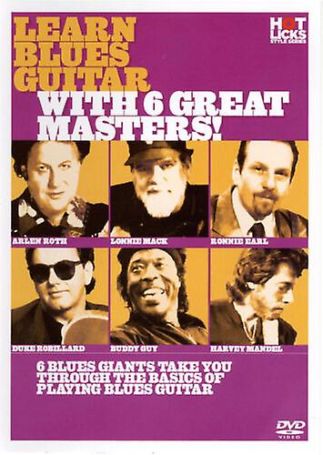 Hot Licks Learn Blues Guitar With 6 Gre DVD - Region 2