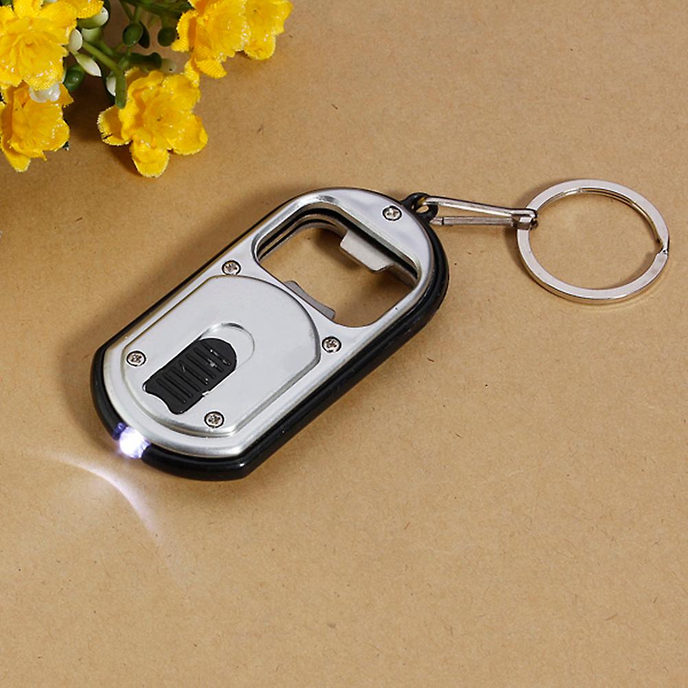 1pcx3 In 1 Bar Beer Bottle Opener Led Light Lamp Camping Key Chain Keyring Keychain