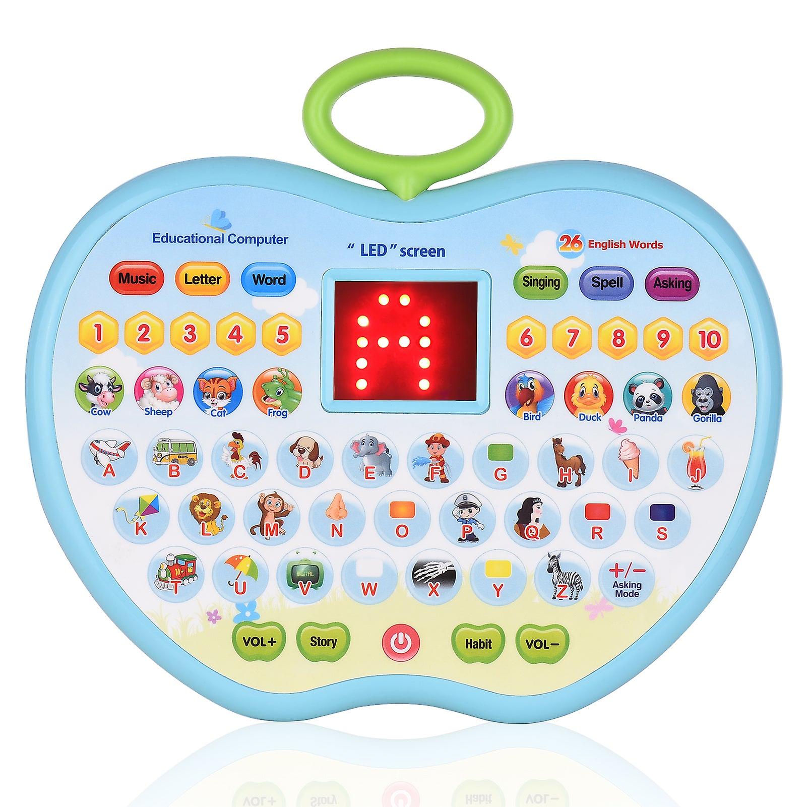 Early Educational Toy Learning Tablet Intelligent Early Education Machine Toddler Computer Toy 8 Learning Modes Gift For Kids
