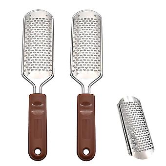 2 Metallfußraspeln (Fußfeile) + Kostenlos 1 Ersatzklinge