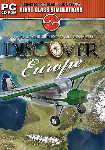Discover Europe - Add on for FS 2004FSX (PC CD) - New & Sealed