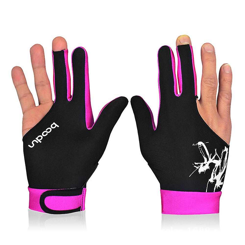 1piece Billiard Glove 3 Fingers Cue Sports Glove
