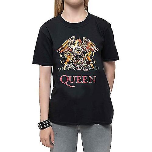 Queen Childrens/Kids Classic Crest Cotton T-Shirt