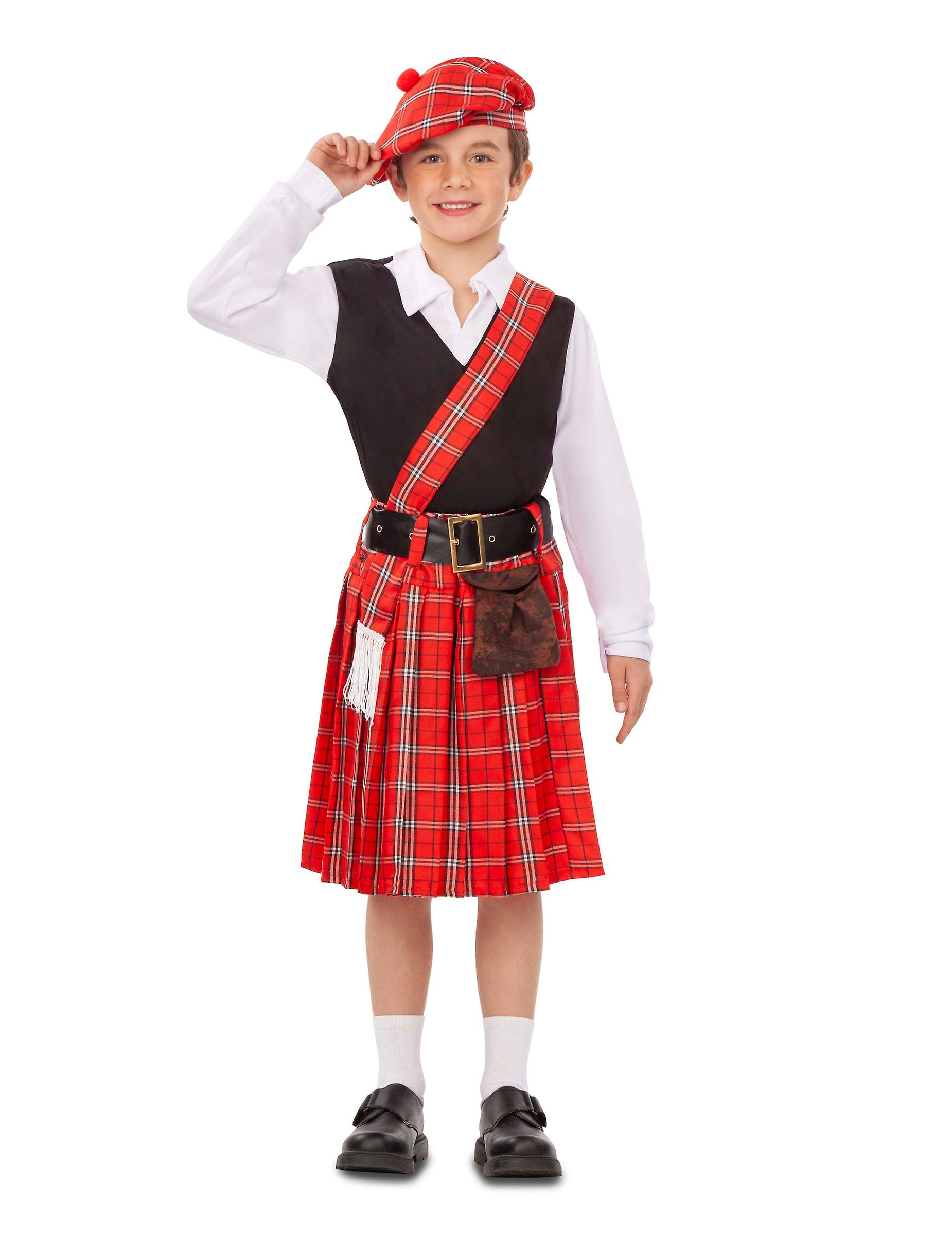 Disguise little Scots boy
