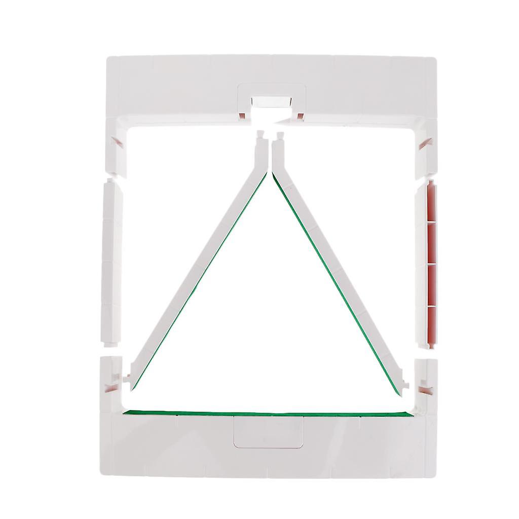 Deluxe Snooker Billiard Table Triangle Contient 15 Boules rouges - Blanc