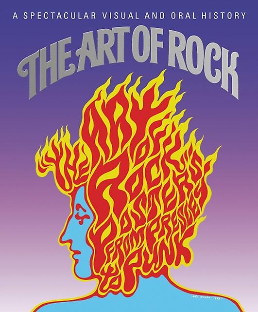 The Art Of Rock by Paul Grushkin Paperback Book