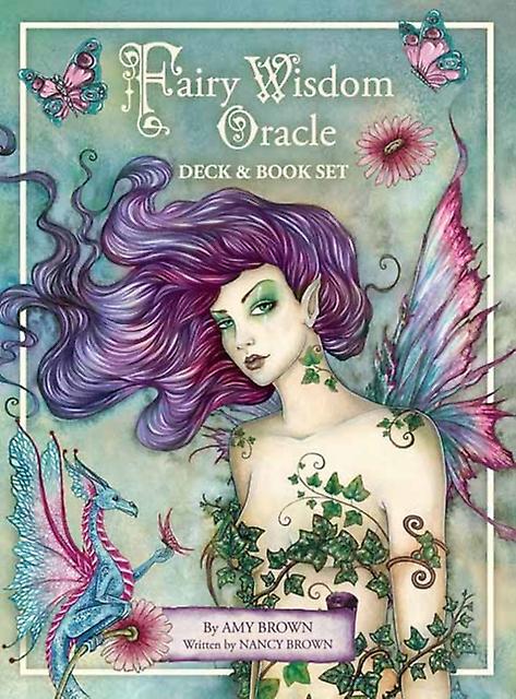 Fairy Wisdom Oracle Deck And Book Set by Nancy Brown Kit Book