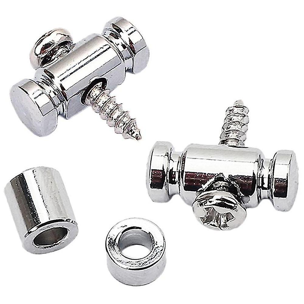 2pcs Roller String Tree For Guitar Electric Acoustic Box Accessories Chrome