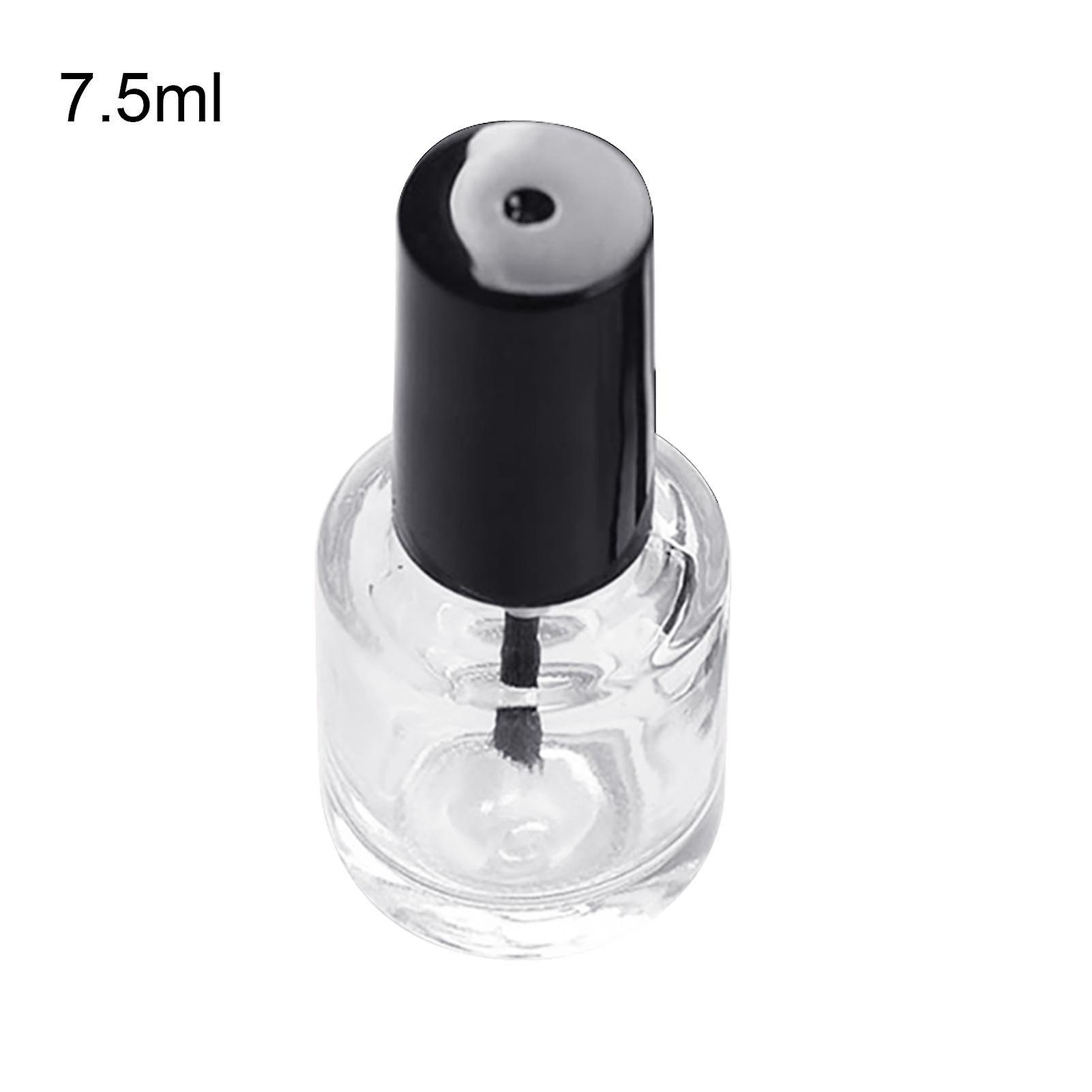 5/7.5/10ml Travel Nail Polish Empty Refillable Glass Bottle Storage Container