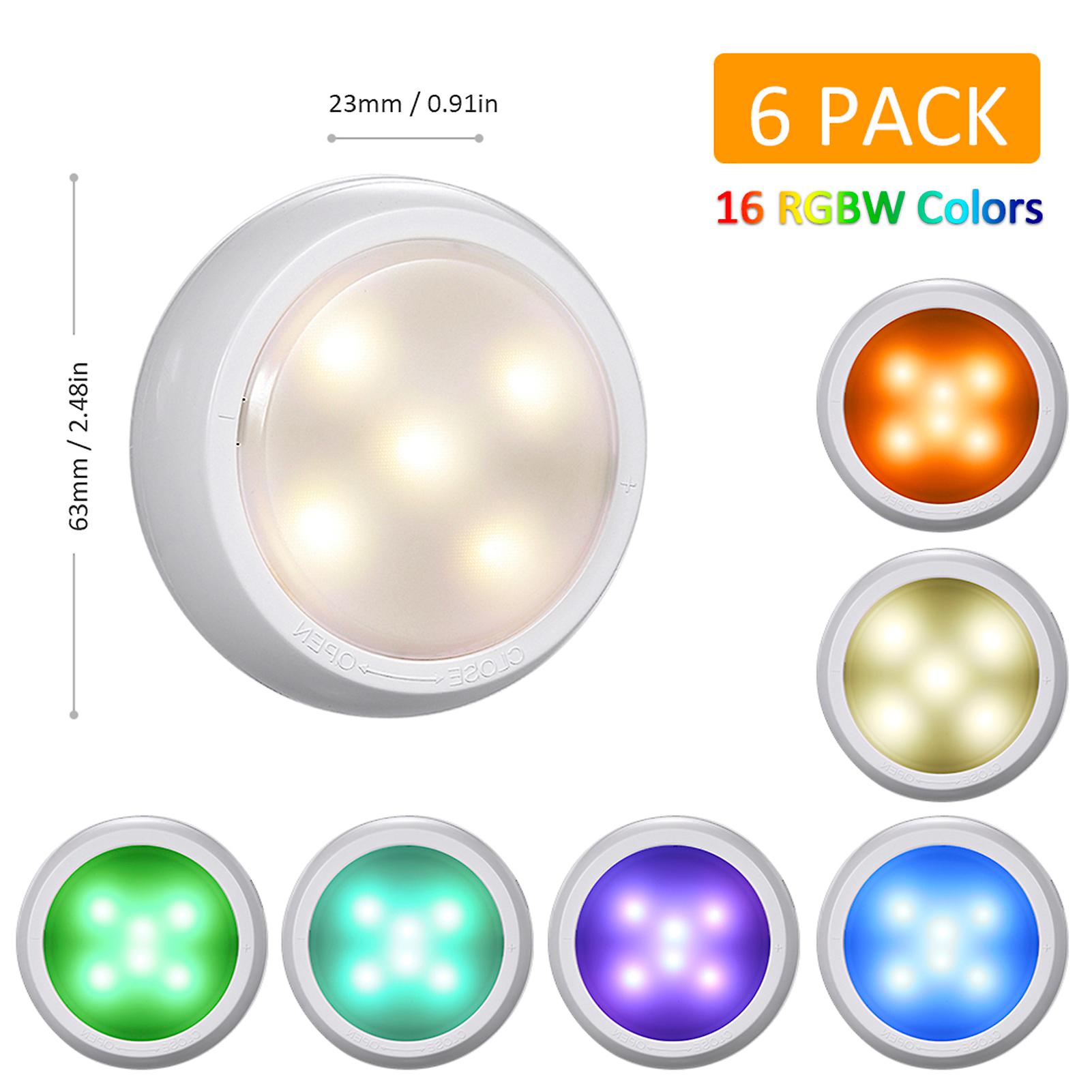 Under Cabinet Lights With Remote Control Battery Powered Led Cupboard Lamp