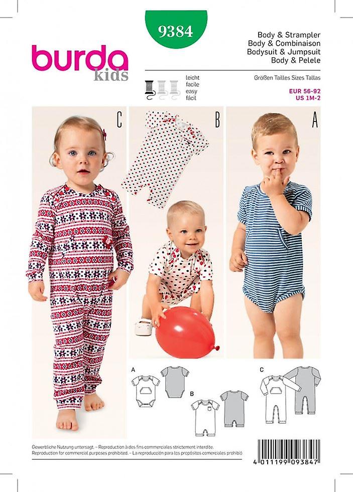 Burda Paper Sewing Pattern 9384