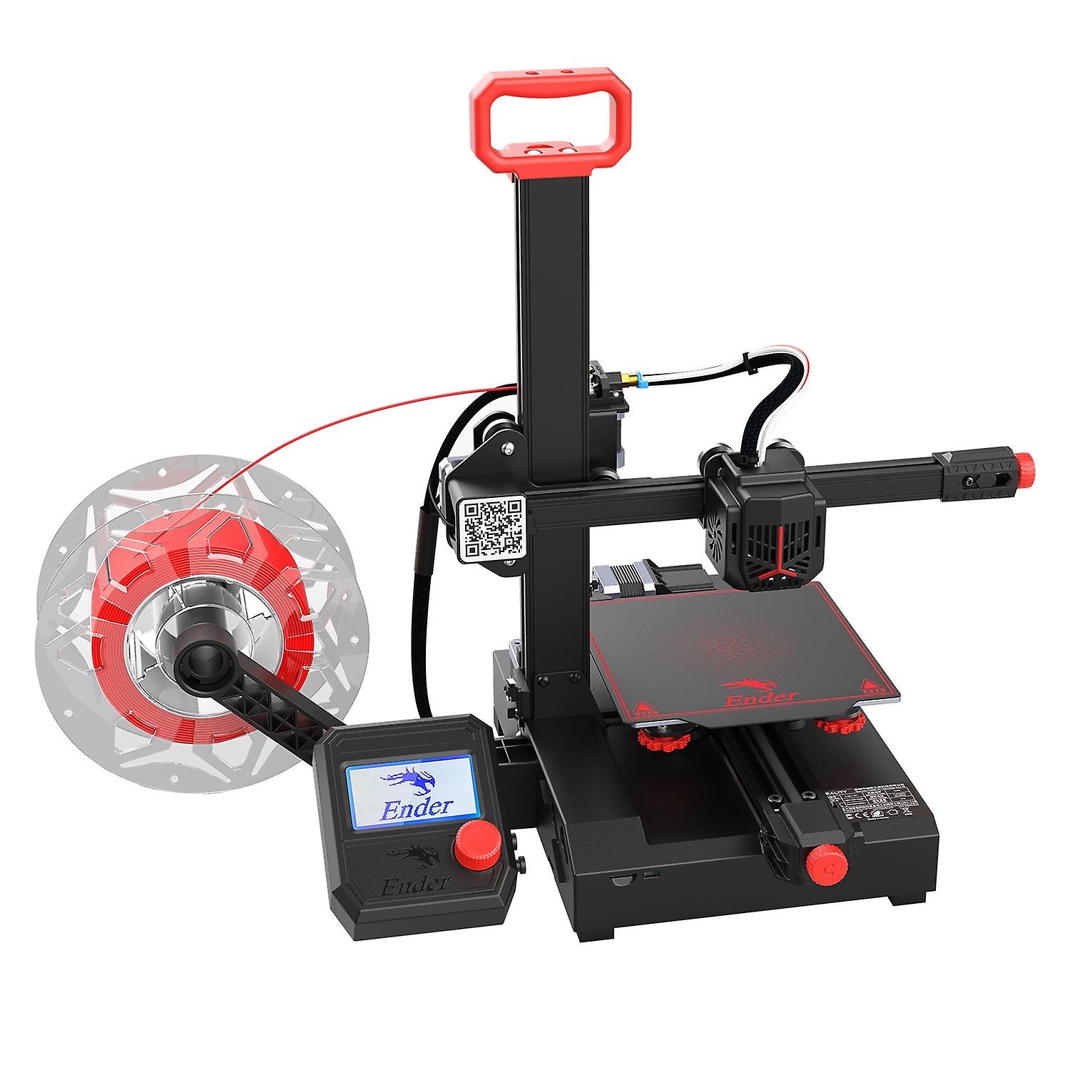 Creality Ender-2 Pro 3D εξάρτηση εκτυπωτή Όλα τα μεταλλικά επιτραπέζια DIY 3D εκτύπωση 165 * 165 * 180mm / 6.49 * 6.49 * 7inch