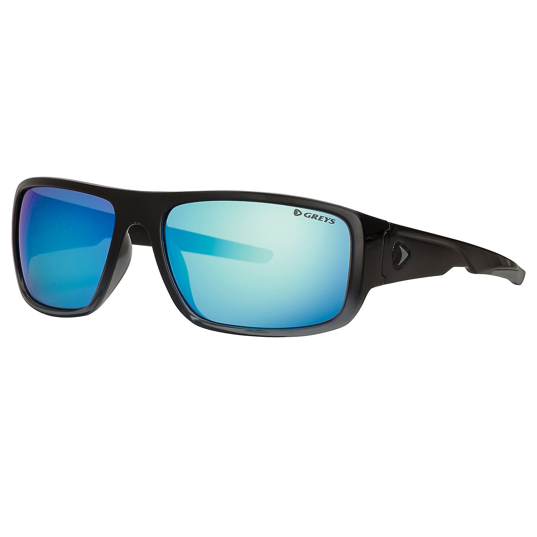 Greys G2 Sunglasses / Gloss Black Fade / Blue Mirror / Polarised Glasses