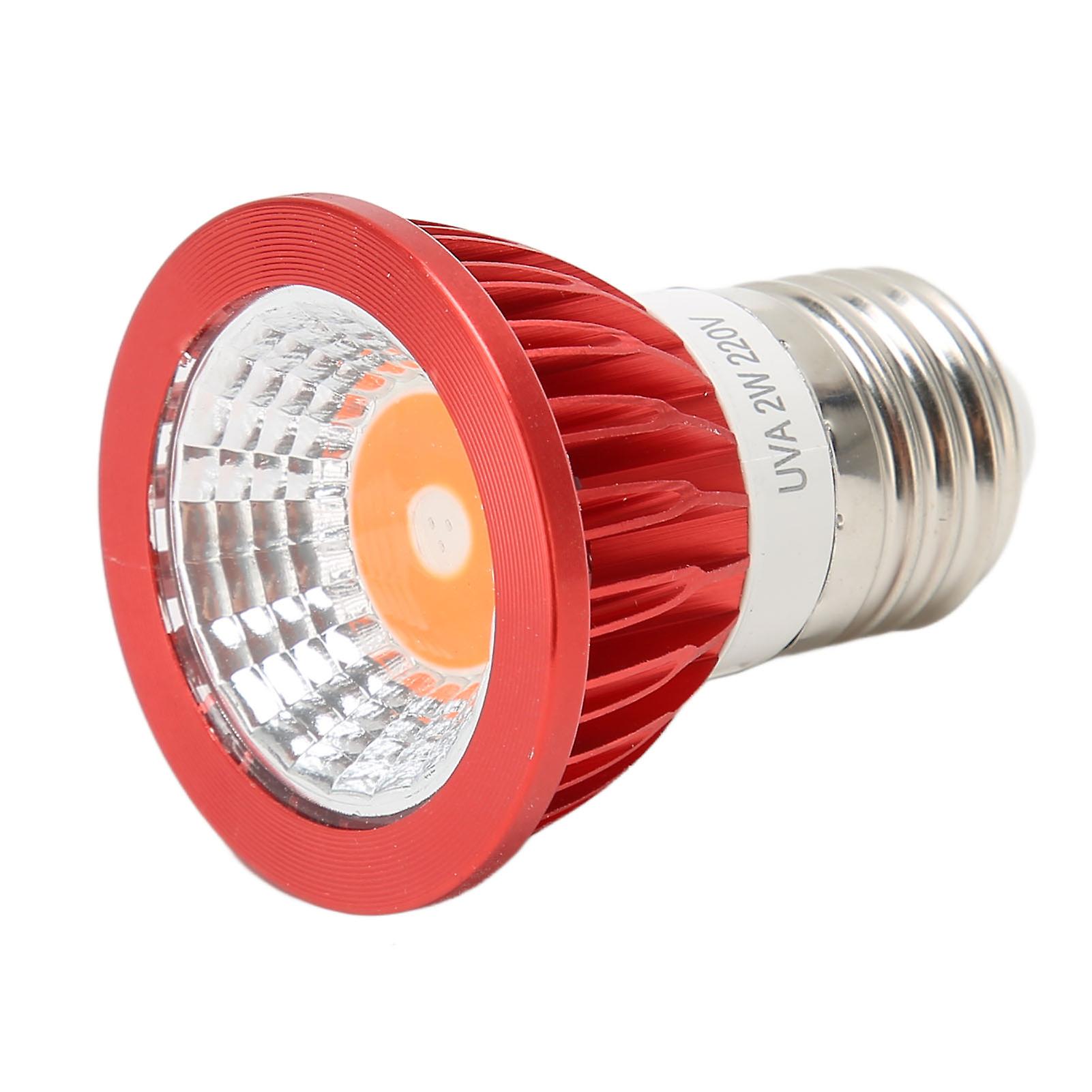 Reptile Heat Lamp Bulb Infrared Simulation Natural Lighting Turtle Basking Light Bulb for Reptiles Amphibian 2W 220V