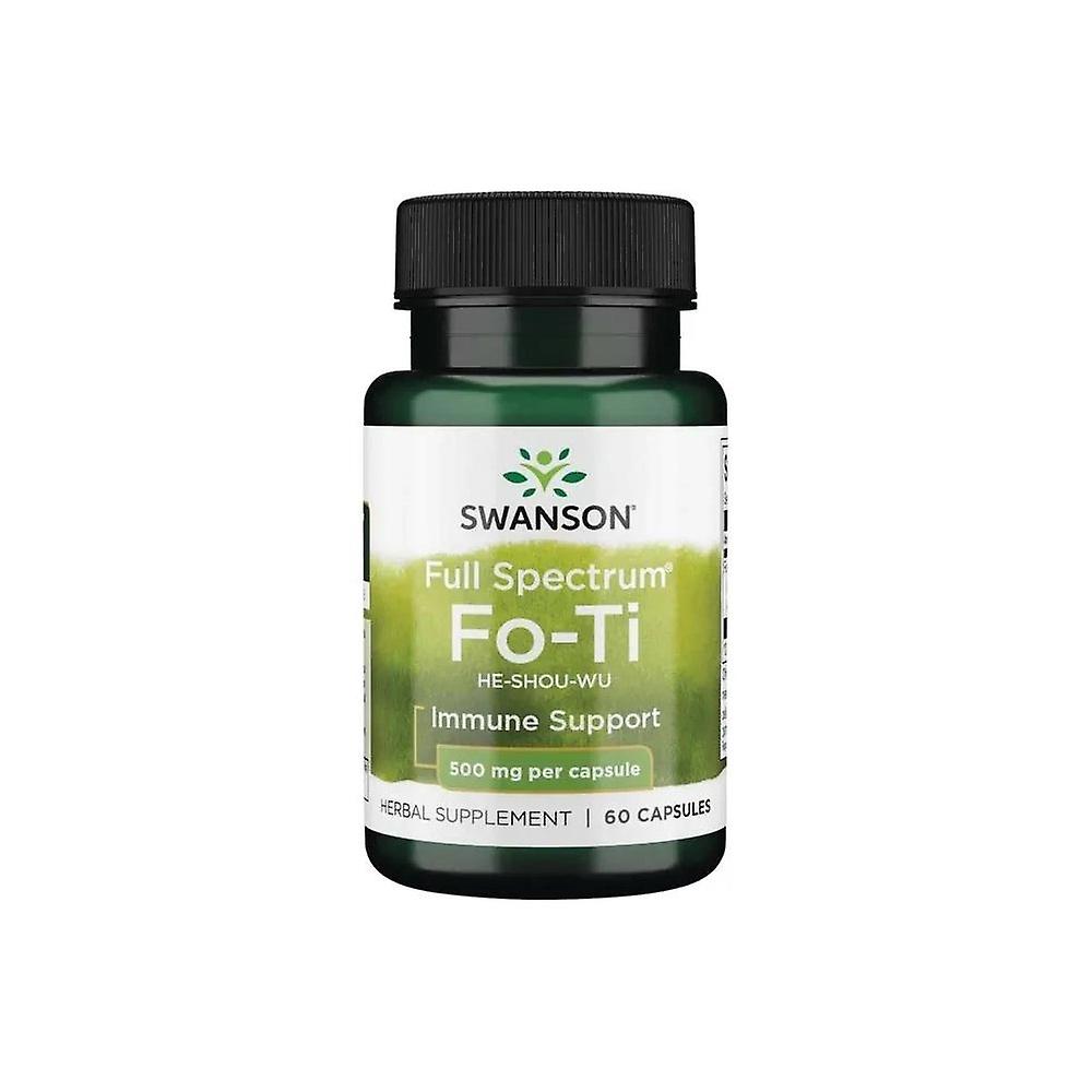 Swanson fo-ti he-shou-wu, 500mg, 60 capsules 3187