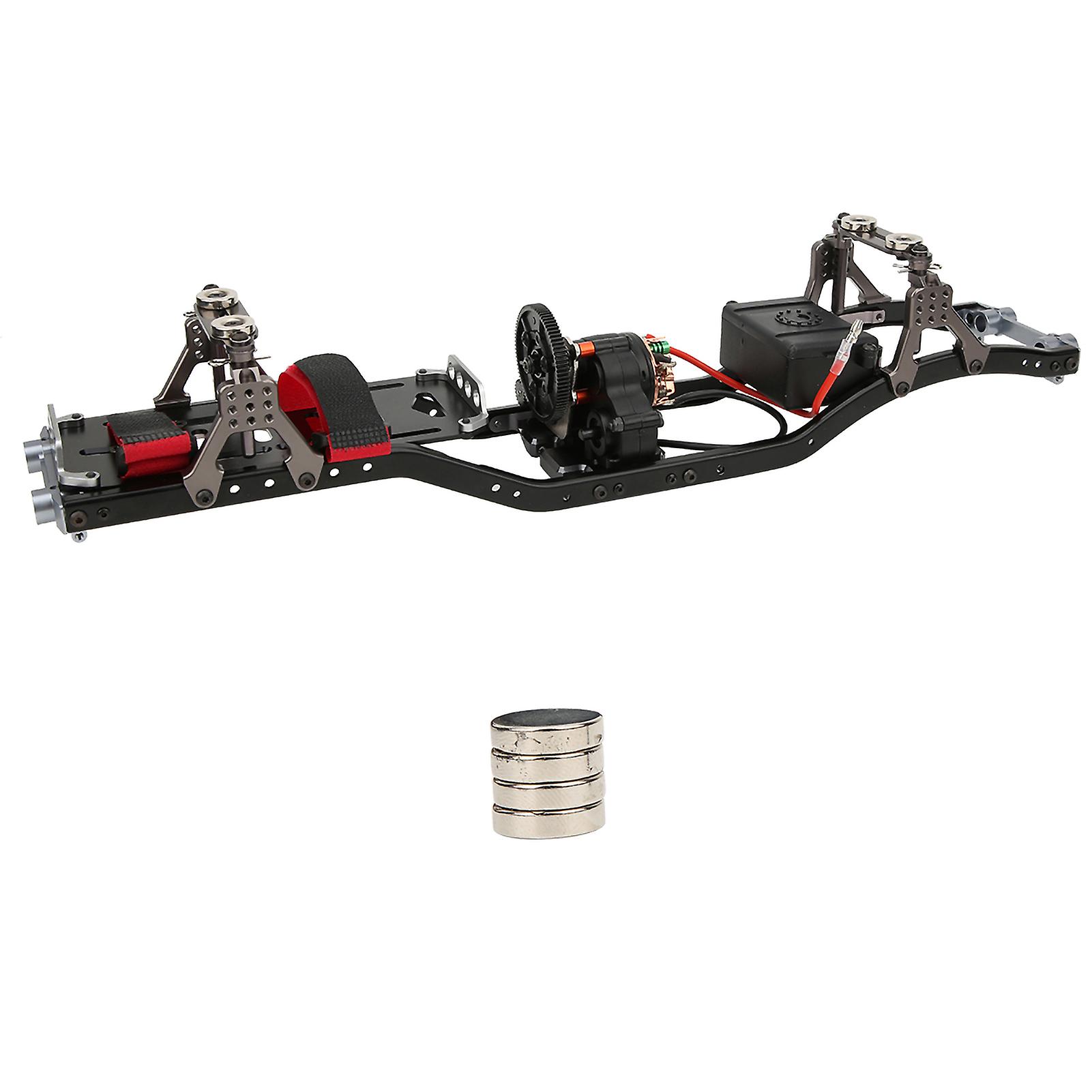 For AXIAL SCX10 I Carbon Fiber Metal Car Frame Part Accessory for RC for Rock Crawler Car