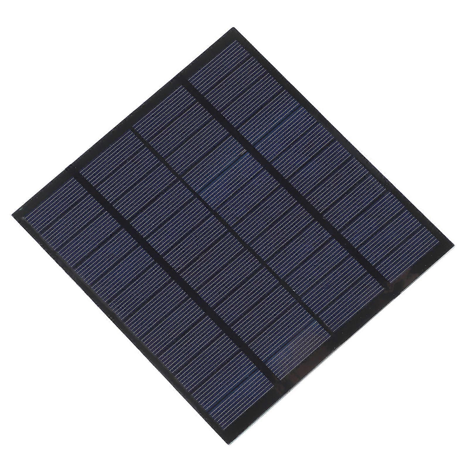 3W 12V DIY Solar Battery Panel Portable 3W12V Solar Panel 145x145mm
