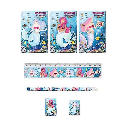 Henbrandt Mermaid Stationery Set (Pack of 5)