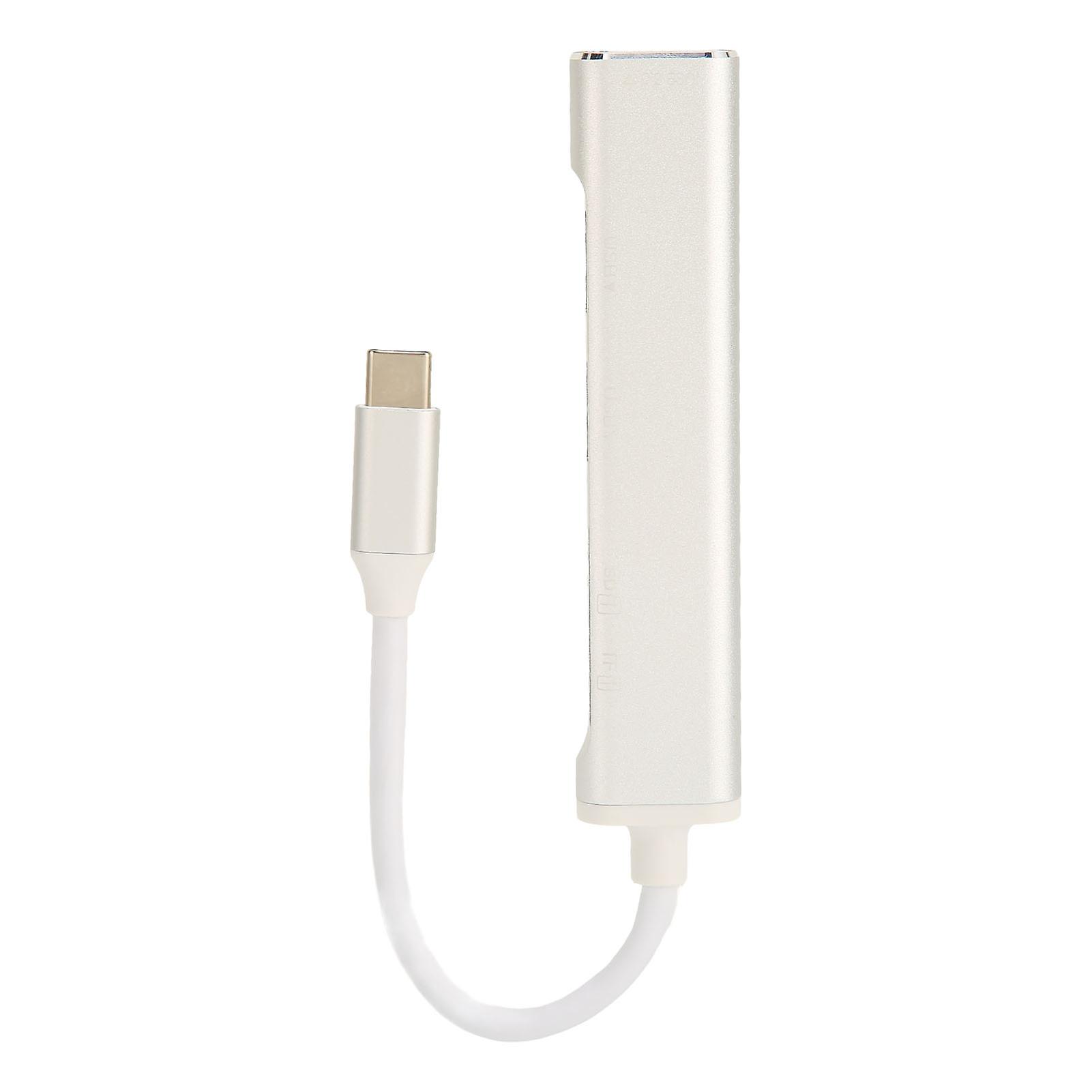 Hub USB 3.0 5 en 1, extension de port USB, répartiteur USB multifonctionnel avec interface de carte mémoire USB pour PC
