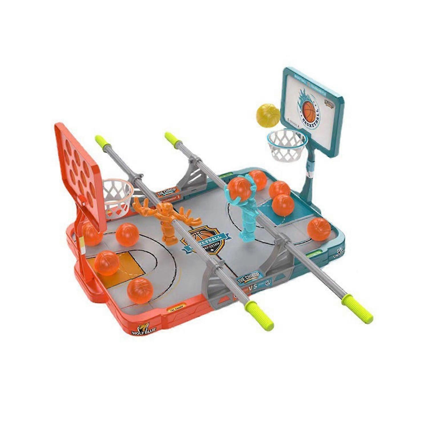 10個のボールを備えたバスケットボールボードゲームミニフィンガーバスケットスポーツ玩具子供用指先シューティング玩具B