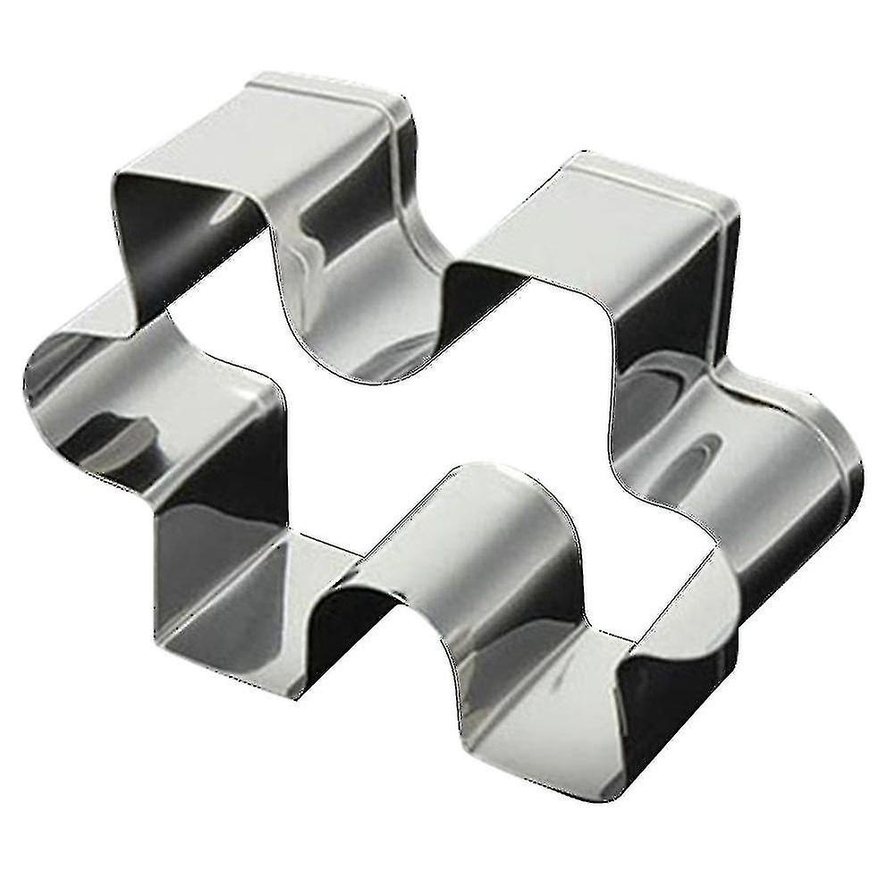 Edelstahl Unregelmäßige Puzzle Form Kuchen Keks Fruchtausstecher Keks Form