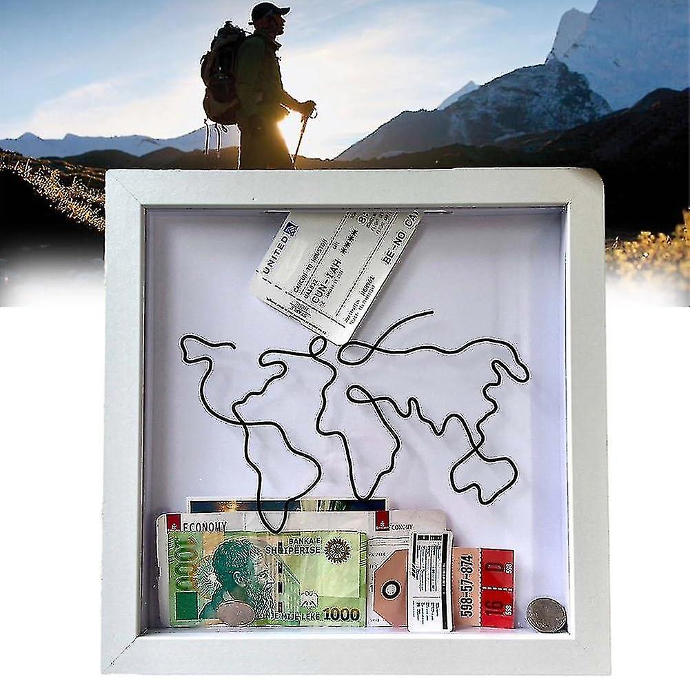 Adventure Archive Box Travel Adventure Archive Box Travel Memory Box, 100% Nuovo